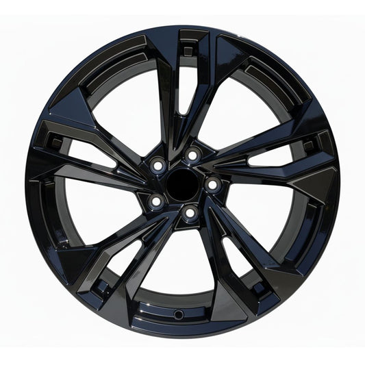 AU12 20x9 5x112 +32 66.6 Gloss Black