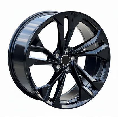 AU12 20x9 5x112 +32 66.6 Gloss Black