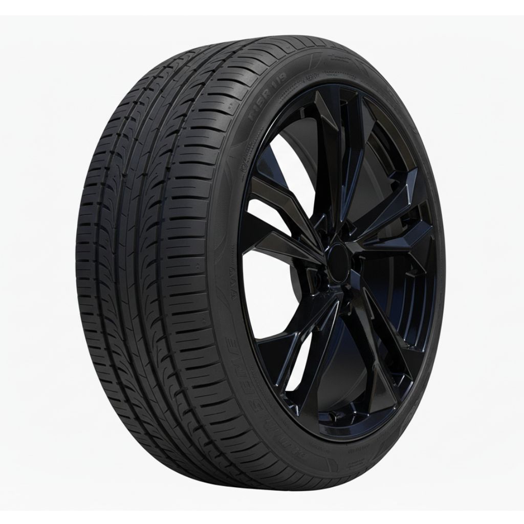 AU12 19x8.5 5x112 +32 66.6 Gloss Black