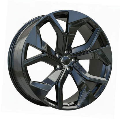 AU13 21x9.5 5x112 +26 66.6 GLOSS BLACK
