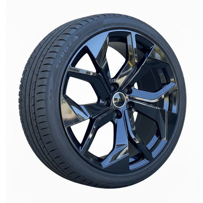 AU13 21x9.5 5x112 +26 66.6 GLOSS BLACK