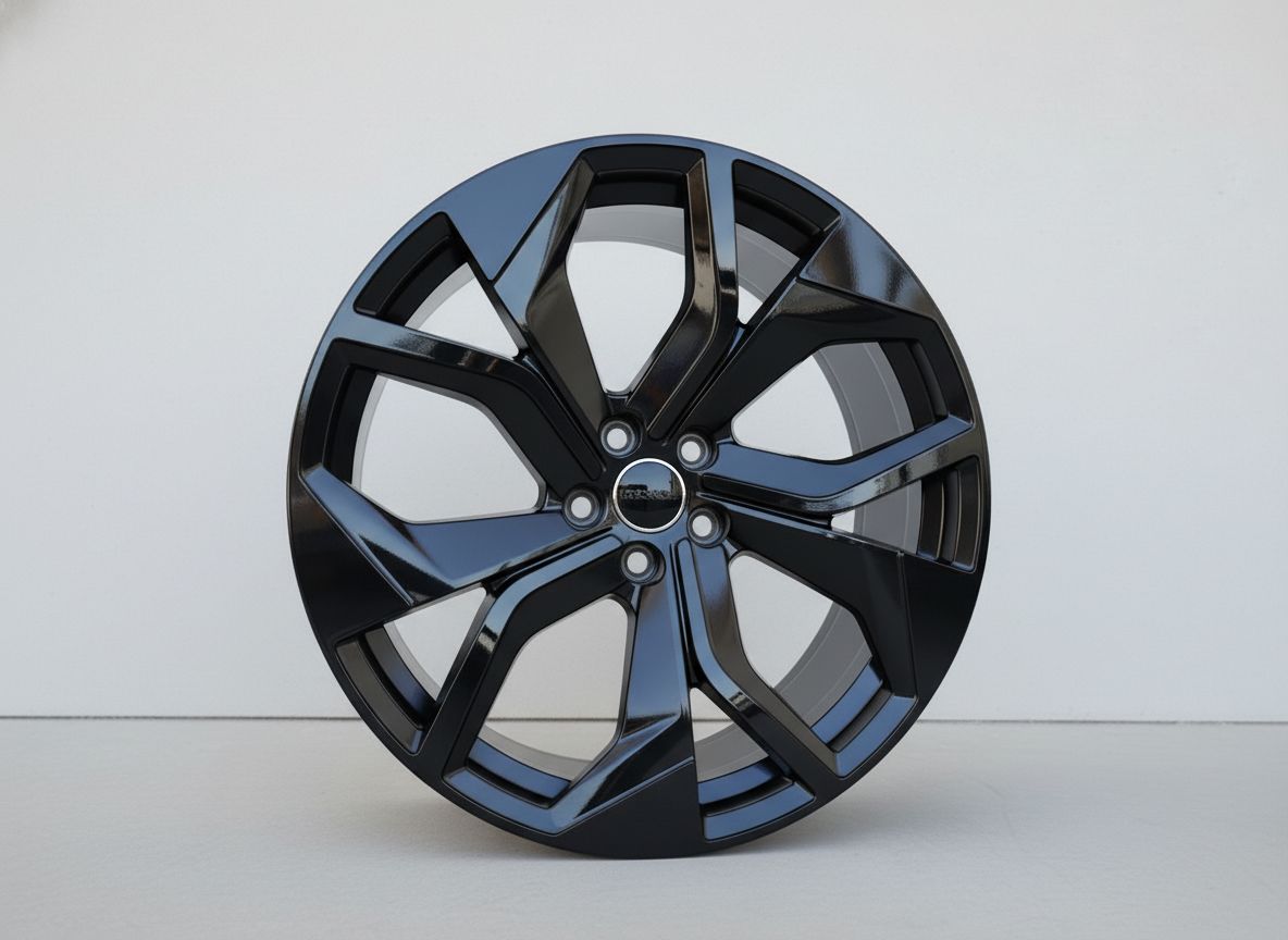 AU13 22x10 5x112 +26 66.6 Gloss Black