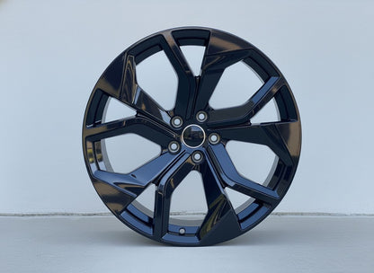 AU13 22x10 5x112 +26 66.6 Gloss Black