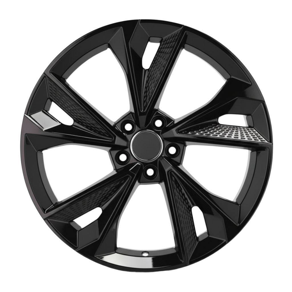 AU14 18x8 5x112 +35 66.6 Gloss Black