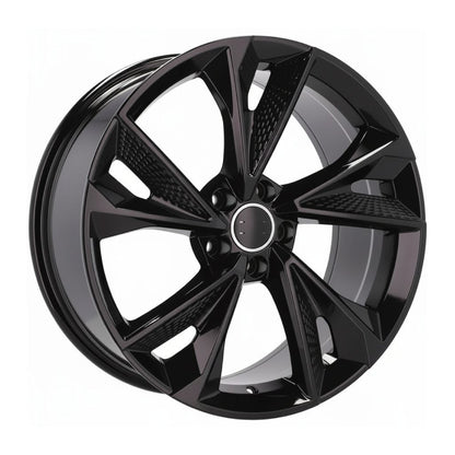 AU14 18x8 5x112 +35 66.6 Gloss Black