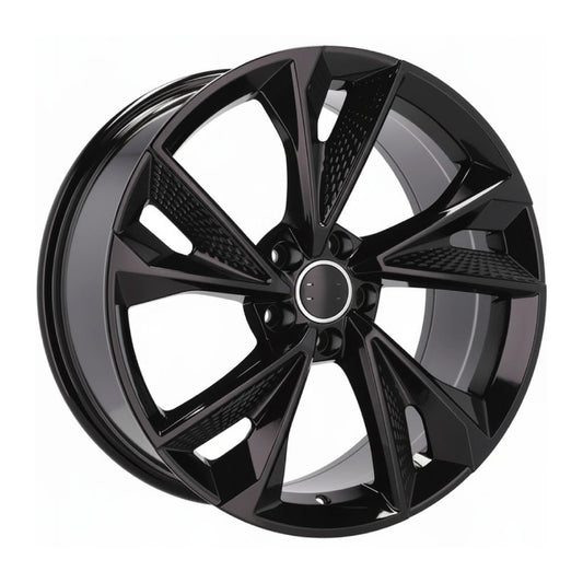 AU14 18x8 5x112 +35 66.6 Gloss Black