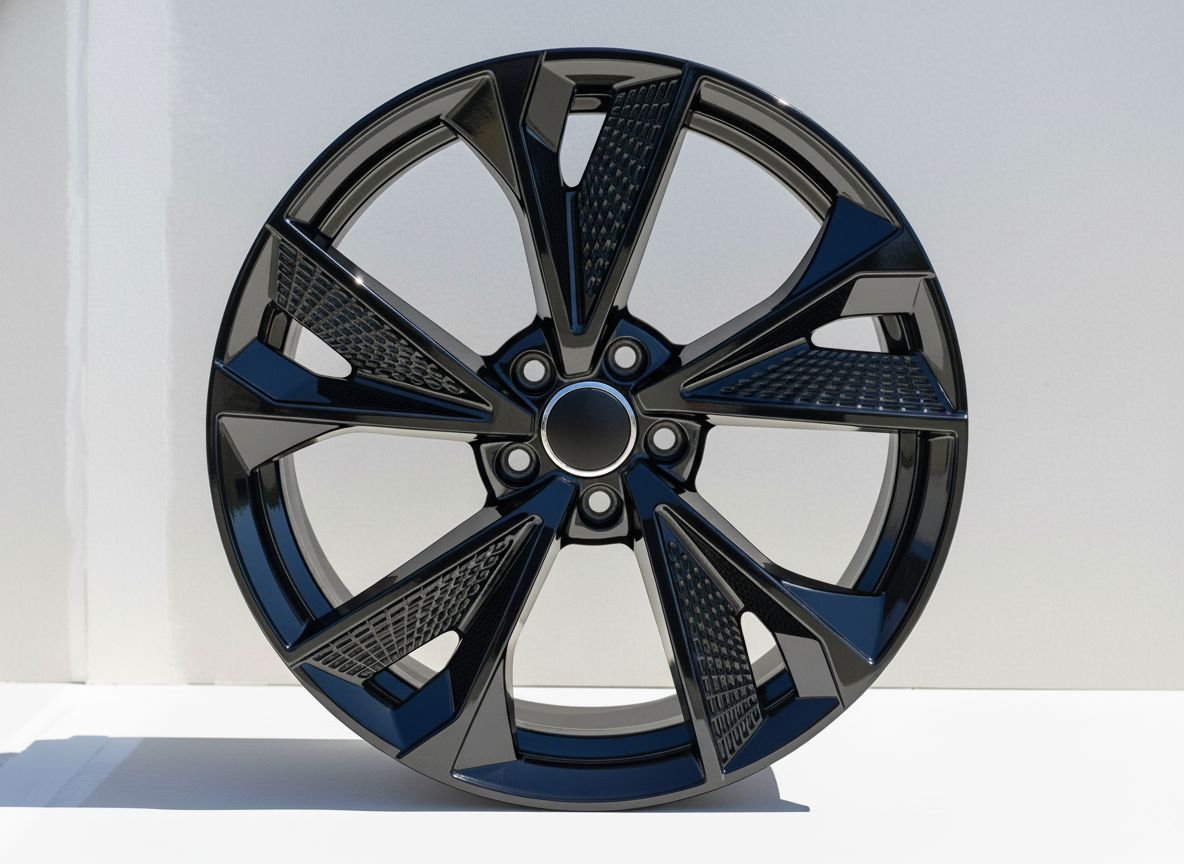 AU14 20x9 5x112 +35 66.5 Gloss Black