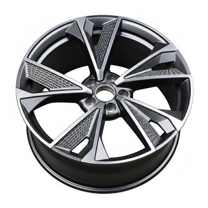 AU14 19x8.5 5x112 +42 66.6 Gunmetal Machined Face