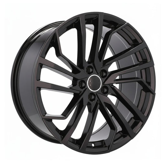 AU15 20x9 5x112 +32 66.6 Gloss Black