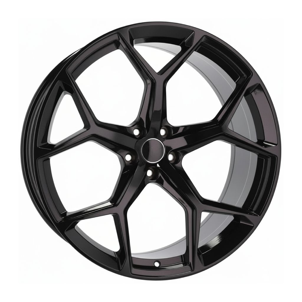 AU16 18x8 5x112 +35 66.6 Gloss Black