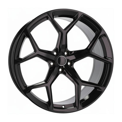 AU16 21x9 5x112 +26 66.6 Gloss Black