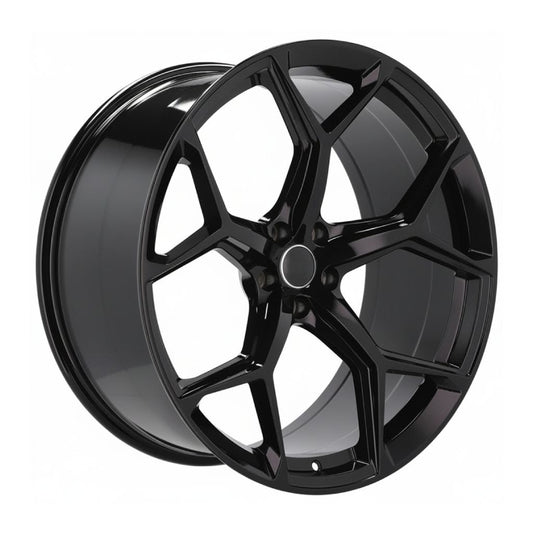 AU16 21x9 5x112 +26 66.6 Gloss Black