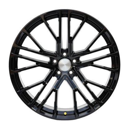 AU17 22x9.5 5x112 +26 66.6 Gloss Black