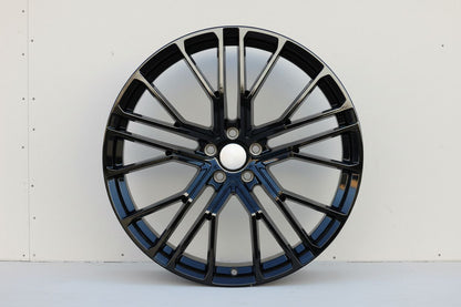 AU17 22x9.5 5x112 +26 66.6 Gloss Black