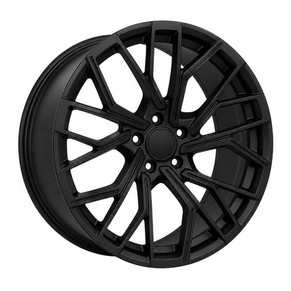 AU18 22x10 5x112 +26 66.6 Matte Black