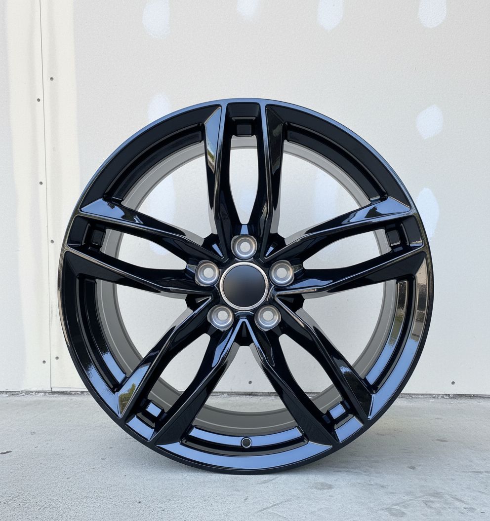 AU3 18x8 5x112 +35 66.6 Gloss Black