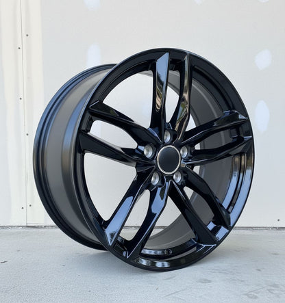 AU3 20x9 5x112 +32 66.6 Gloss Black