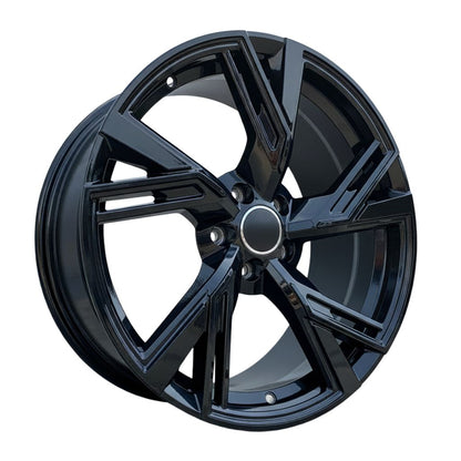 AU9 19x8.5 5x112 +35 66.6 Gloss Black