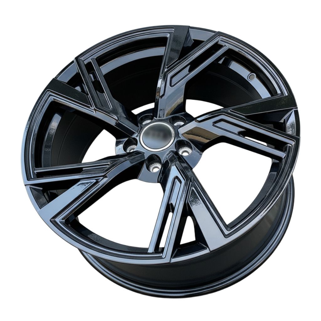 AU9 18x8 5x112 +35 66.6 Gloss Black