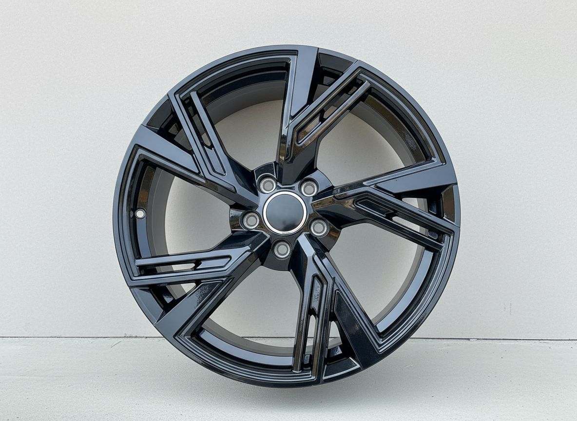 AU9 19x8.5 5x112 +35 66.6 Gloss Black
