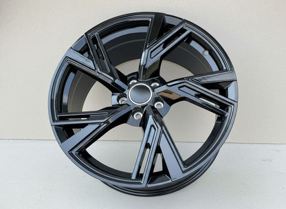 AU9 19x8.5 5x112 +35 66.6 Gloss Black