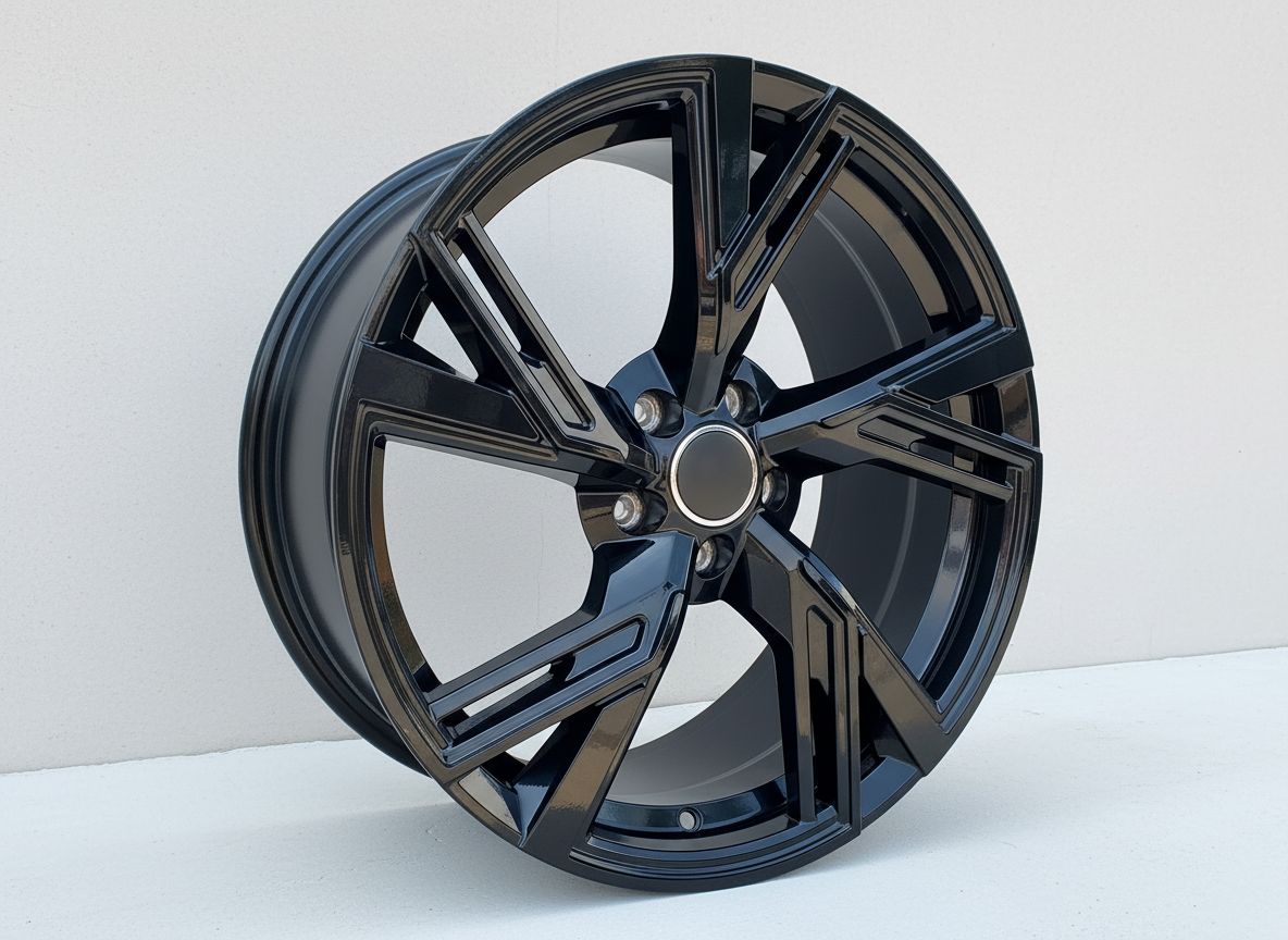 AU9 19x8.5 5x112 +35 66.6 Gloss Black