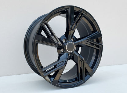 AU9 19x8.5 5x112 +35 66.6 Gloss Black