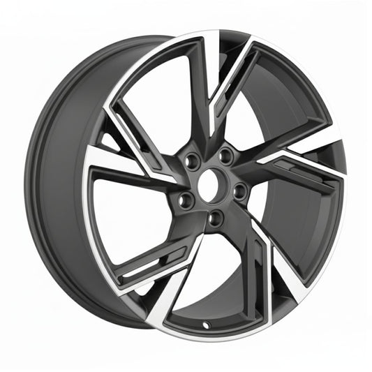 AU9 19x8.5 5x112 +32 66.6 Gunmetal Machined Face