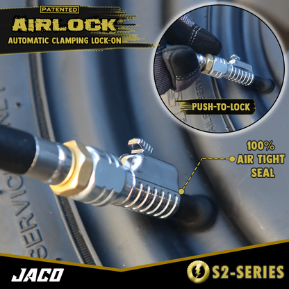 Lightning™ S2-Series Tire Air Chuck - 1/4" F-NPT