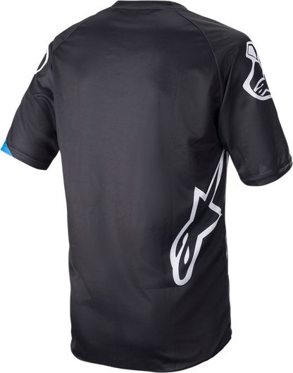 ALPINESTARS Racer V3 Jersey - Black/Bright Blue - 2XL 1762922-1078-2X