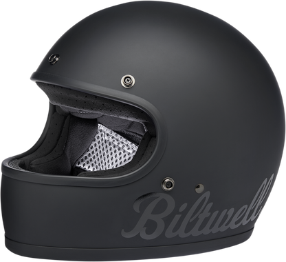 BILTWELL Gringo Helmet - Flat Black Factory - Large 1002-638-104
