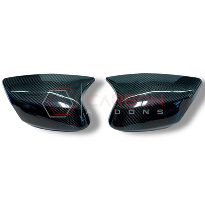 C8 Corvette Carbon Fiber M-Style Side View Mirror Cap Covers