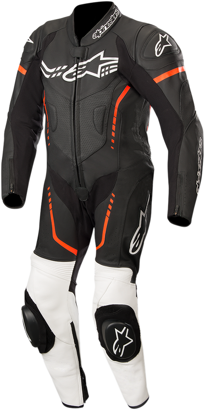 ALPINESTARS Youth GP Plus 1-Piece Leather Suit - Black/White/Red Fluorescent - US 28 / EU 150 31405181231150