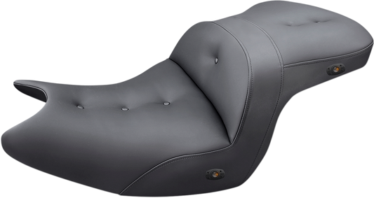 SADDLEMEN Seat - Roadsofa - Without Backrest - Pillow Top - Black - Heated H18-07-181HCT