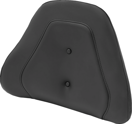 SADDLEMEN Tour-Pak Backrest Pad Cover - Pillow Top - Black 88-11885PT