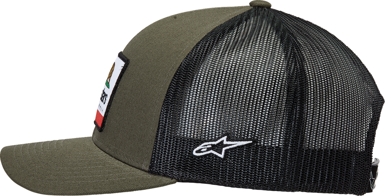 ALPINESTARS Cali 2.0 Hat - Military/Black - One Size 1212810506910OS