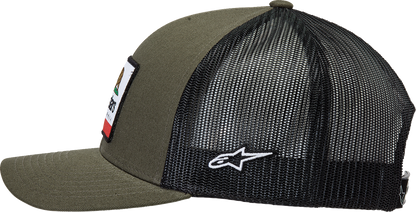 ALPINESTARS Cali 2.0 Hat - Military/Black - One Size 1212810506910OS