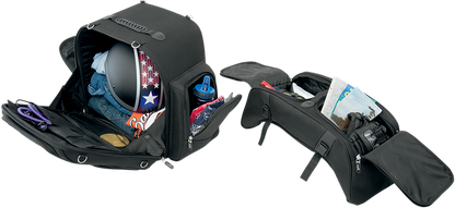 SADDLEMEN FTB3600 Sport Sissy Bar and Combo Bag EX000698