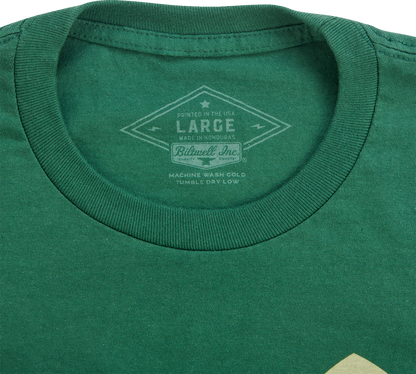 BILTWELL Good Times T-Shirt - Olive - Small 8101-075-002