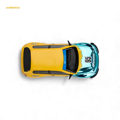 (Pre-Order) ET Model Pandem Civic EG6 Mk5 Rocket Bunny - Spoon Blue 1:64