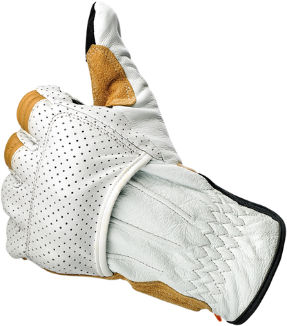 BILTWELL Borrego Gloves - Cement - Large 1506-0409-304