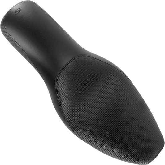SADDLEMEN Profiler Basket-weave Seat - Black - Dyna '06-'17 806-04-147