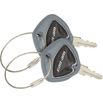 SHOW CHROME key covers can-am spyder grey 41-182E