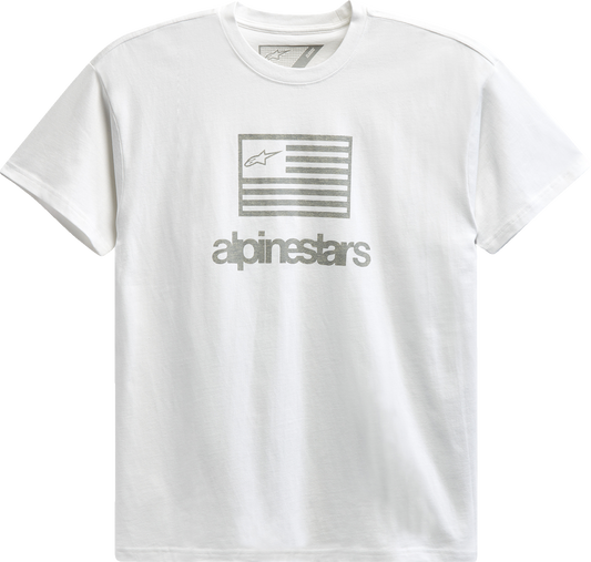 ALPINESTARS Flag T-Shirt - White - Medium 12137262020M