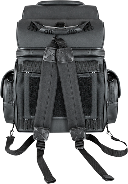 SADDLEMEN BR1800D Sissy Bar Bag - Black EX000971