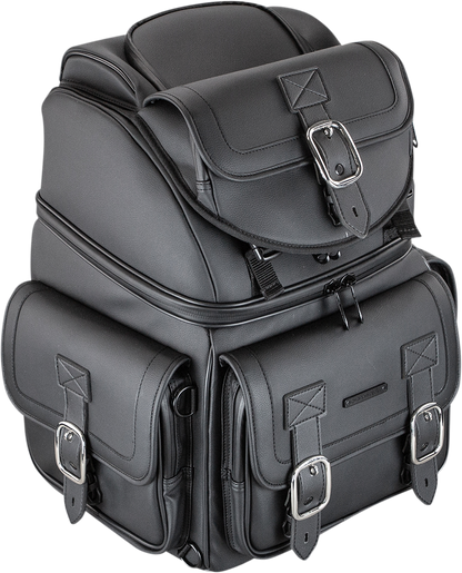 SADDLEMEN BR3400D Sissy Bar Bag - Black EX000972