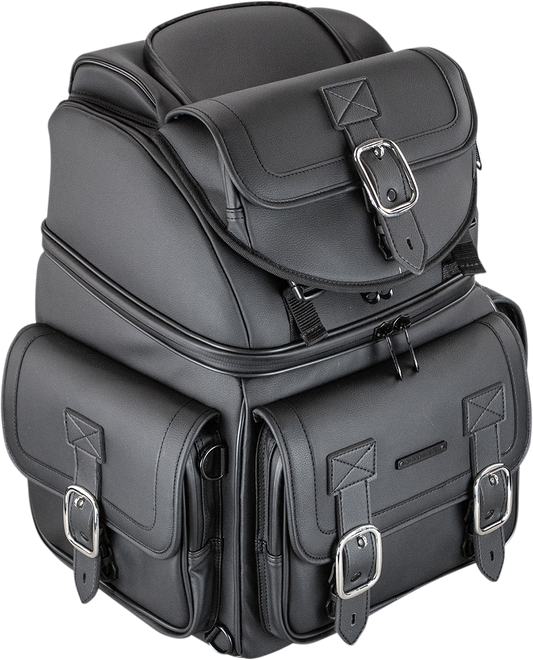 SADDLEMEN BR3400D Sissy Bar Bag - Black EX000972