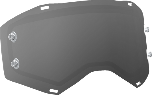 SCOTT Prospect/Fury Lens - Dual - WORKS - Anti-fog - Gray 265518-330