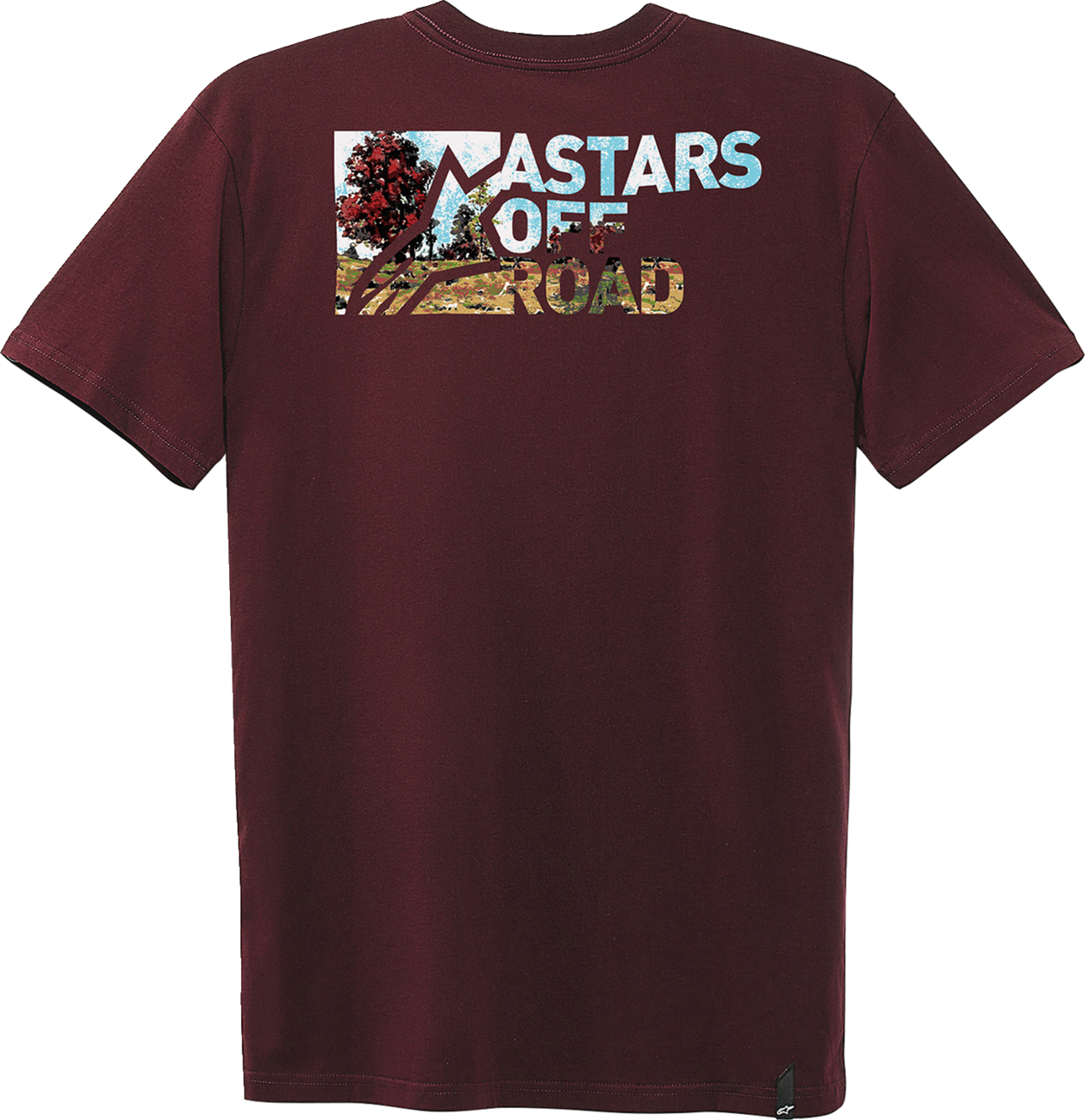 ALPINESTARS Painted T-Shirt - Maroon - XL 1232-72224838XL