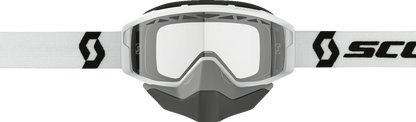 SCOTT Primal Snow Cross Goggle - White - Clear 278606-0002043